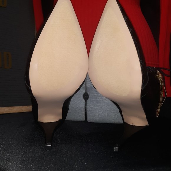 (( Listing # 81 )) (( NEW )) Keep Me High , ShoeDazzle Black Heels - Picture 6 of 9